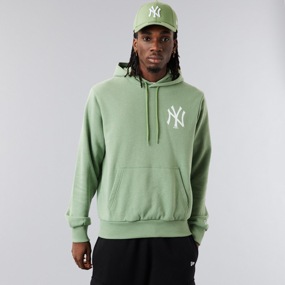 New Era New York Yankees oversized backprint hoodie in green