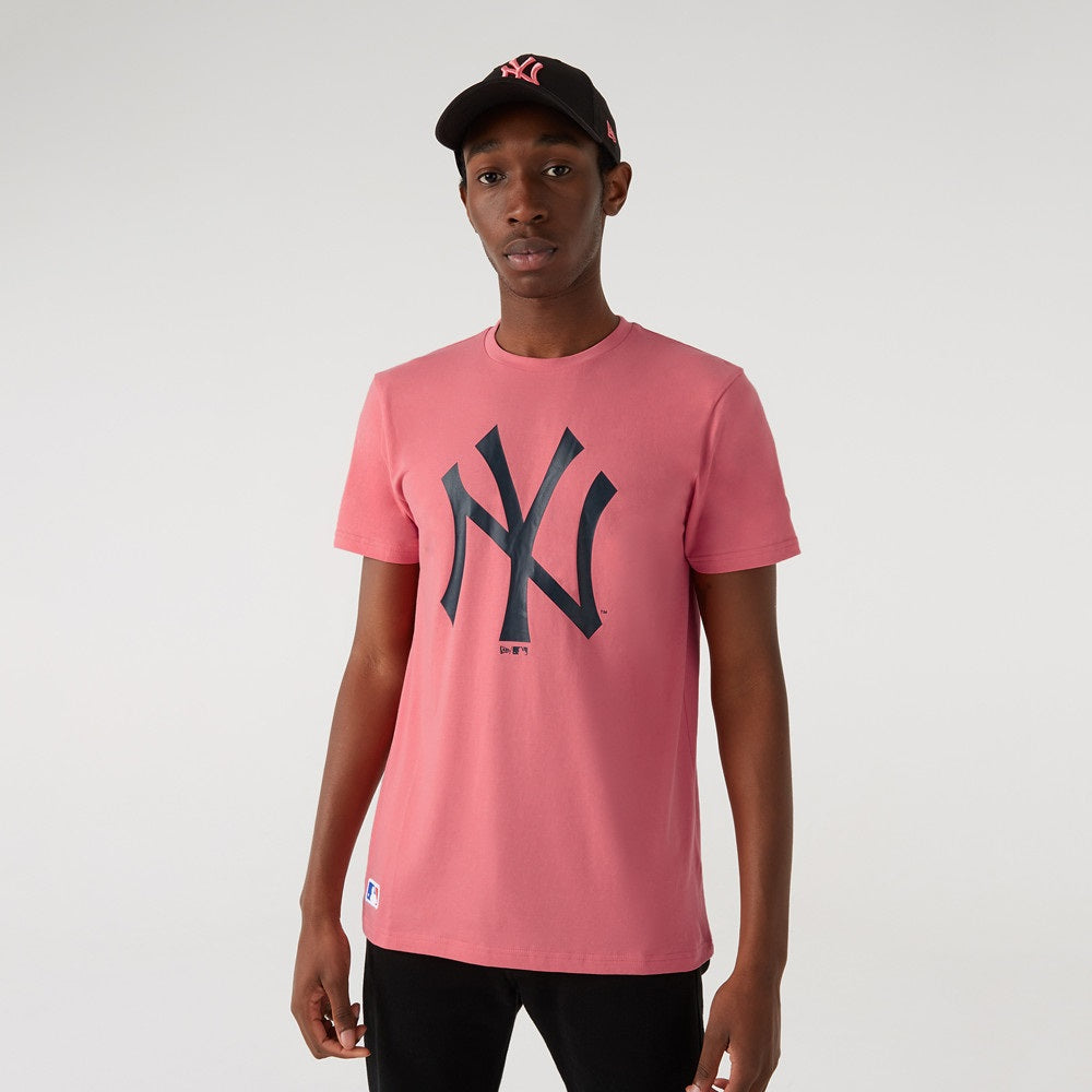 New Era NEW YORK YANKEES MLB PASTEL TEE - Print T-shirt - light blue 