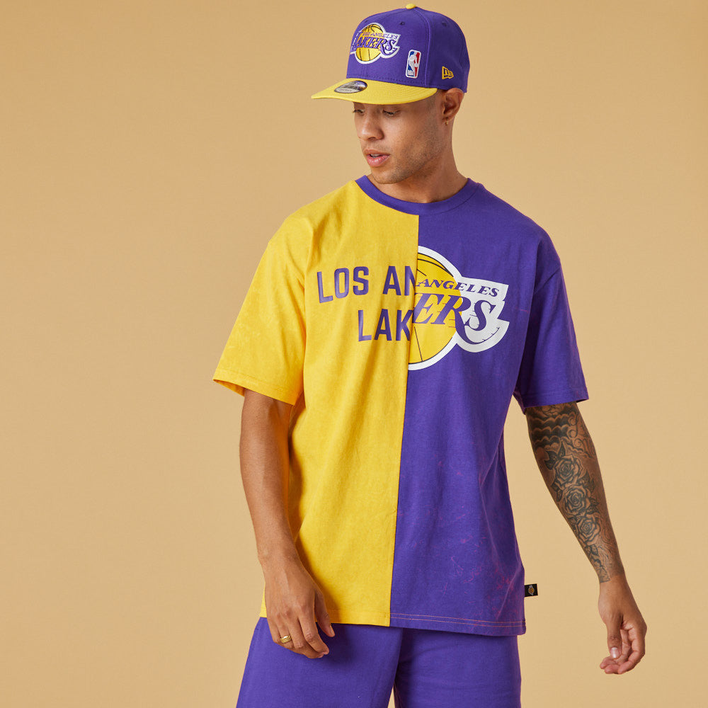 Pro Standard Los Angeles Lakers Warm Up T-Shirt - Men's T-Shirts in Yellow  Purple