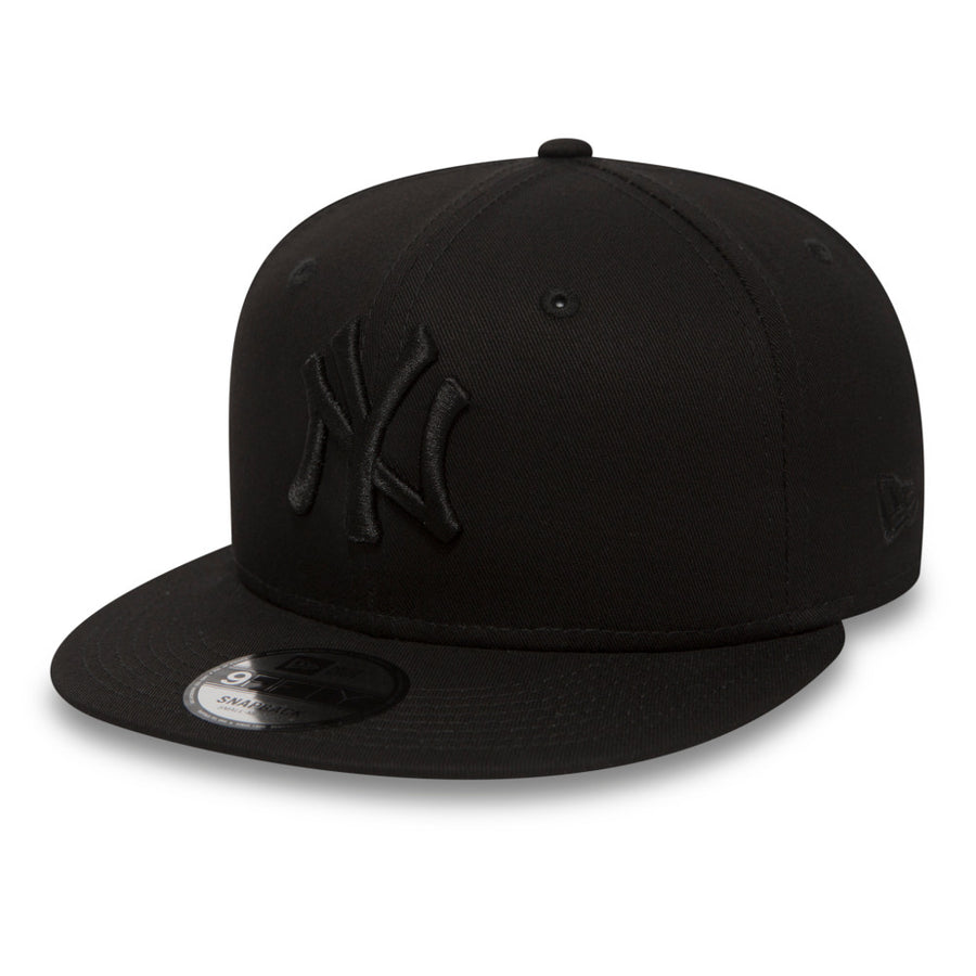 New York Yankees 9FIFTY MLB Basic Black On Black  Cap