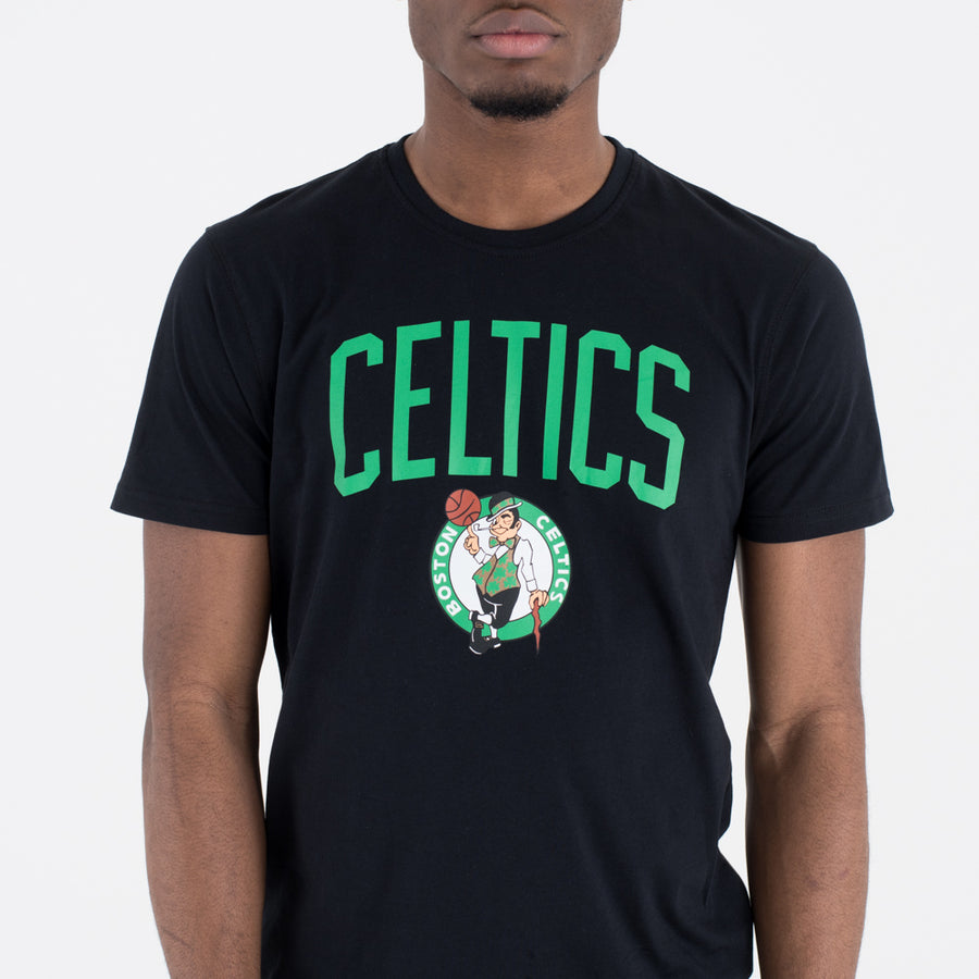 Boston Celtics Team Logo Black Tee