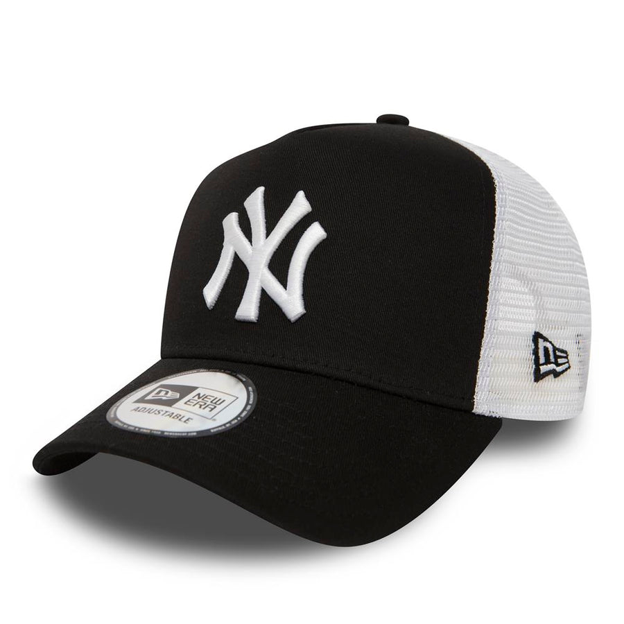 New York Yankees Clean II Trucker Black/White Cap