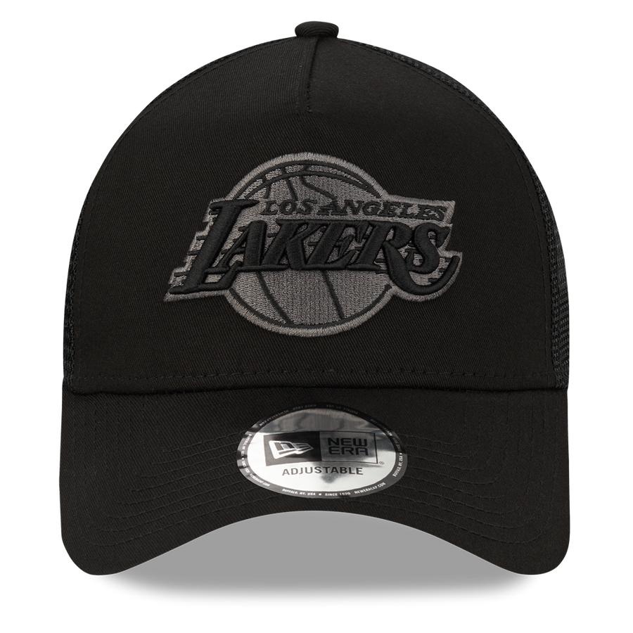 Los Angeles Lakers 9FORTY Bob Team Logo Trucker Black Cap