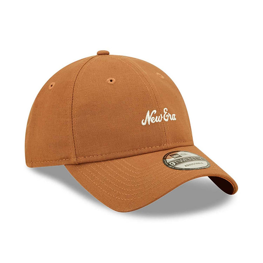 New Era 9TWENTY Linen Toffee Cap