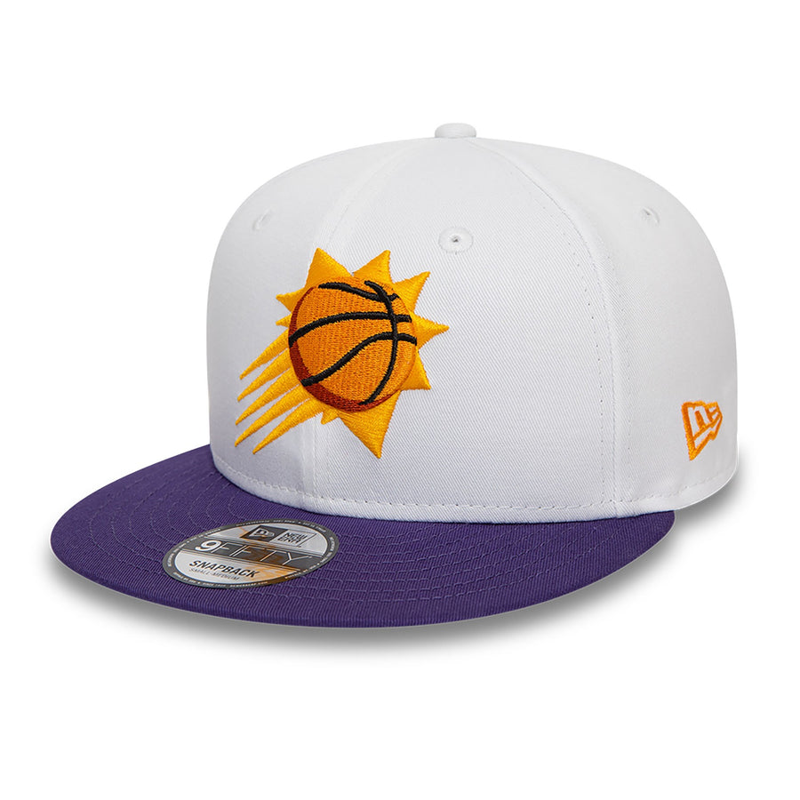 Phoenix Suns 9FIFTY White Crown Team White/Purple Cap