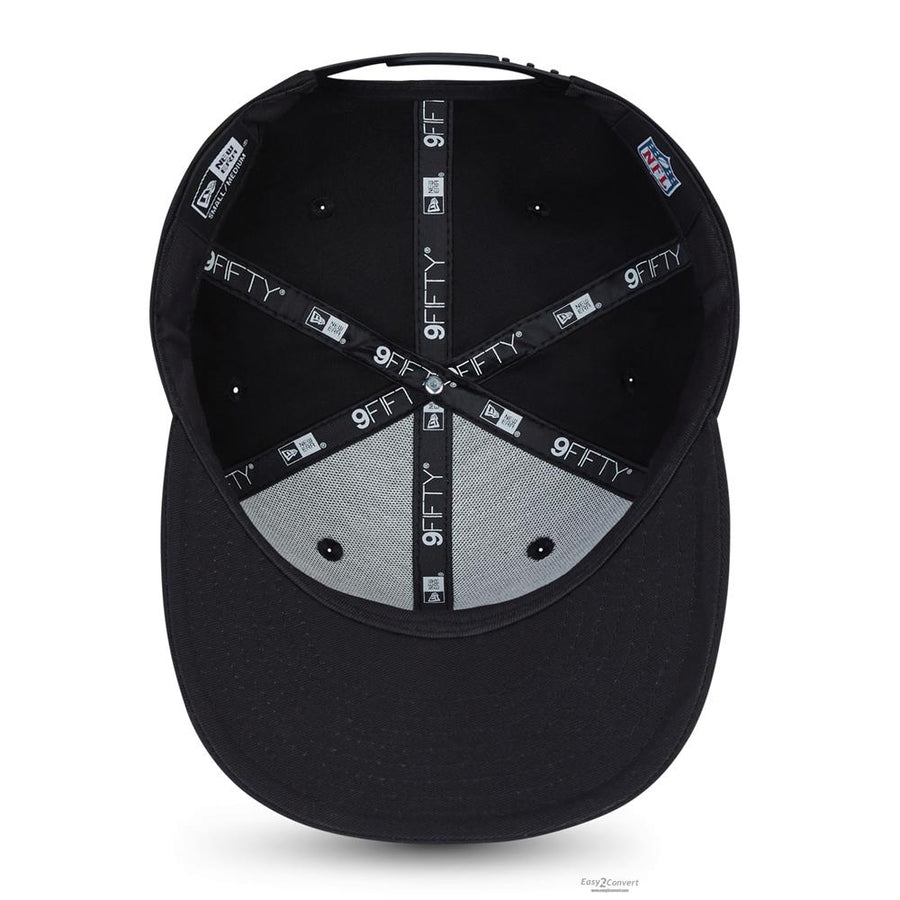 Las Vegas Raiders 9FIFTY NFL Black On Black Cap