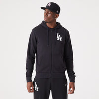 Official New Era MLB Essentials LA Dodgers Black Hoodie B8934_246 B8934_246