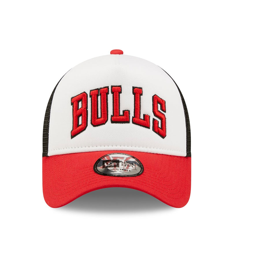 Chicago Bulls Team Colour Block Trucker Red Cap