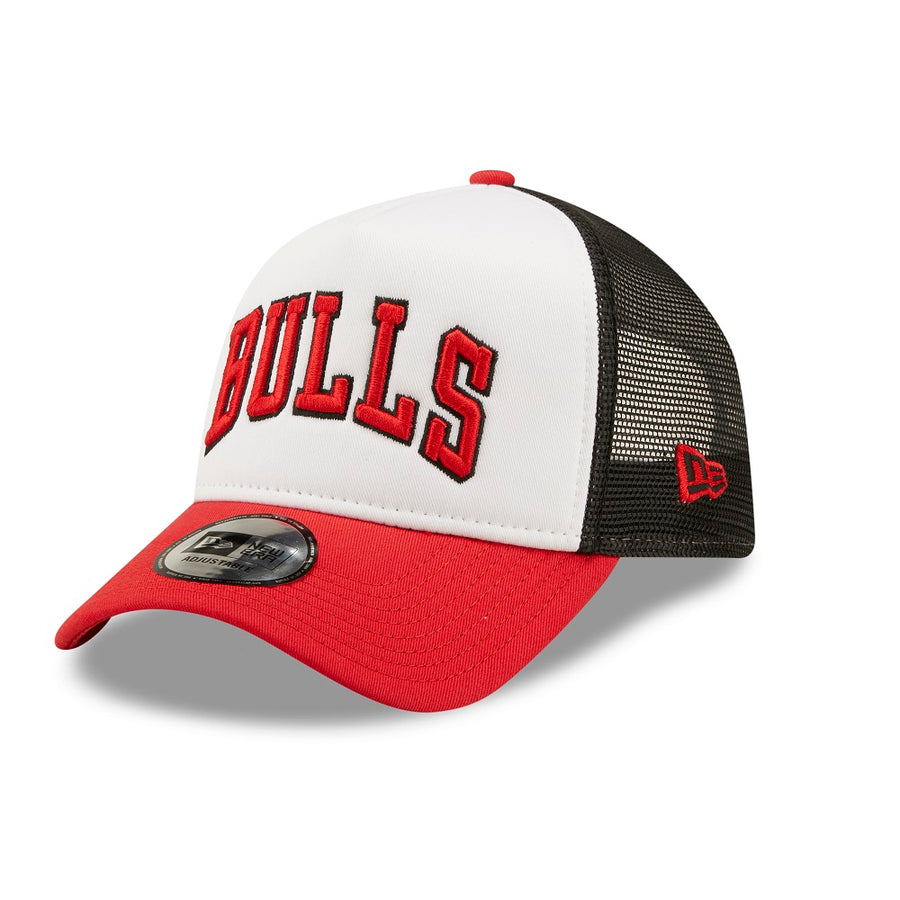 Chicago Bulls Team Colour Block Trucker Red Cap