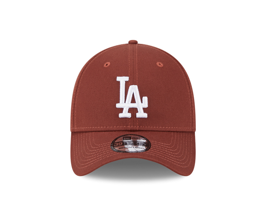 Los Angeles Dodgers 39THIRTY League Essential Brown Cap