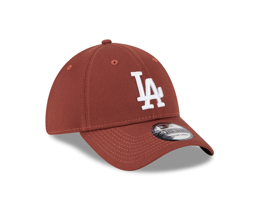 Los Angeles Dodgers 39THIRTY League Essential Brown Cap