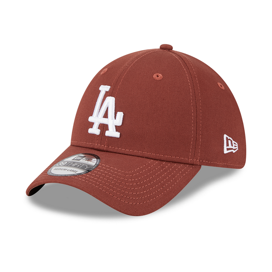 Los Angeles Dodgers 39THIRTY League Essential Brown Cap