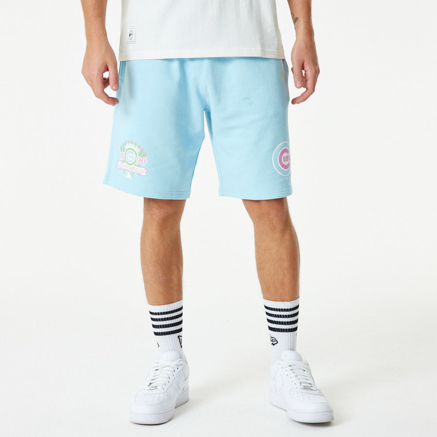 Chicago Cubs MLB Pastel Blue Shorts