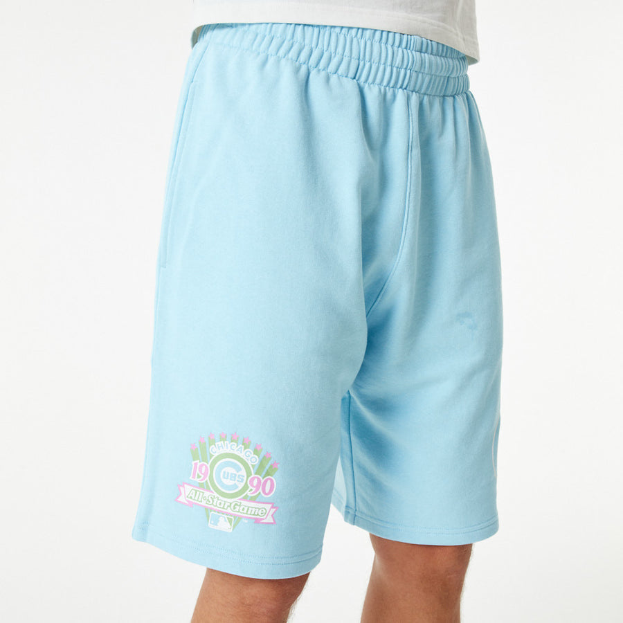 Chicago Cubs MLB Pastel Blue Shorts