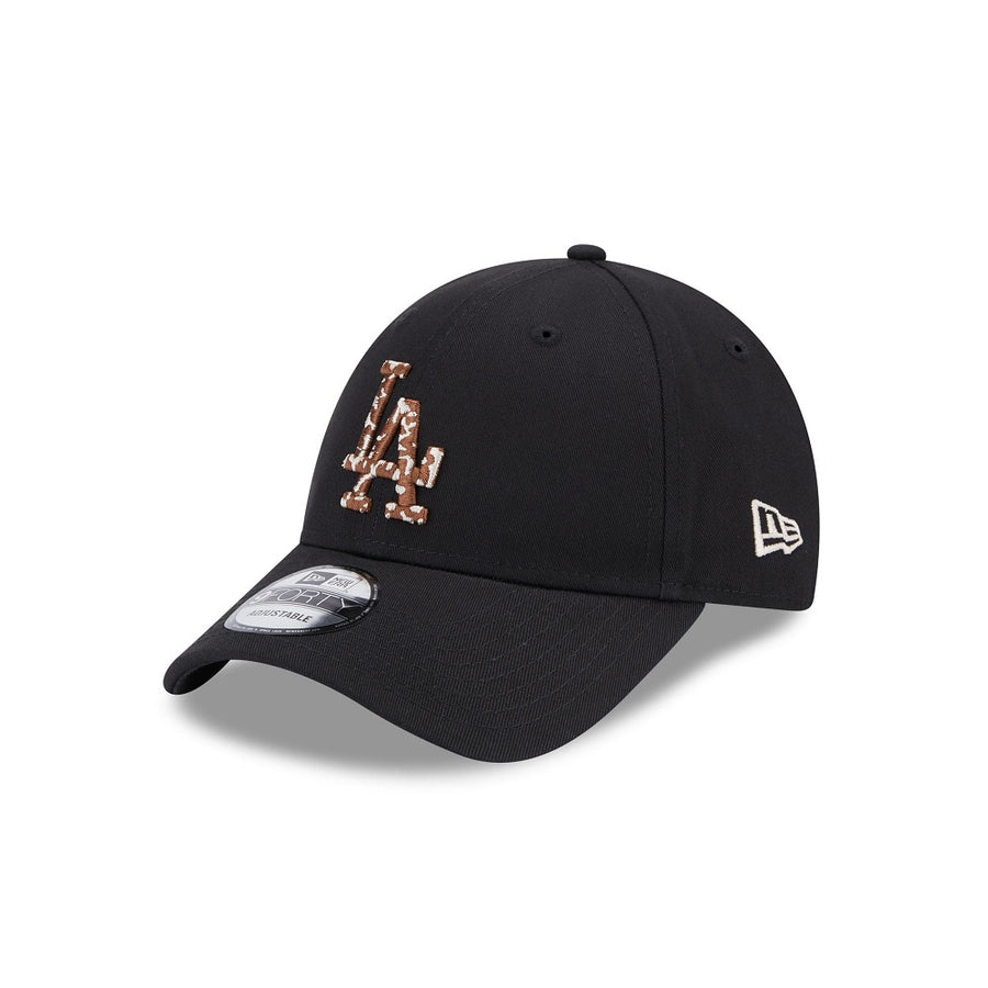 Los Angeles Dodgers Seasonal Infill 9FORTY Black Cap