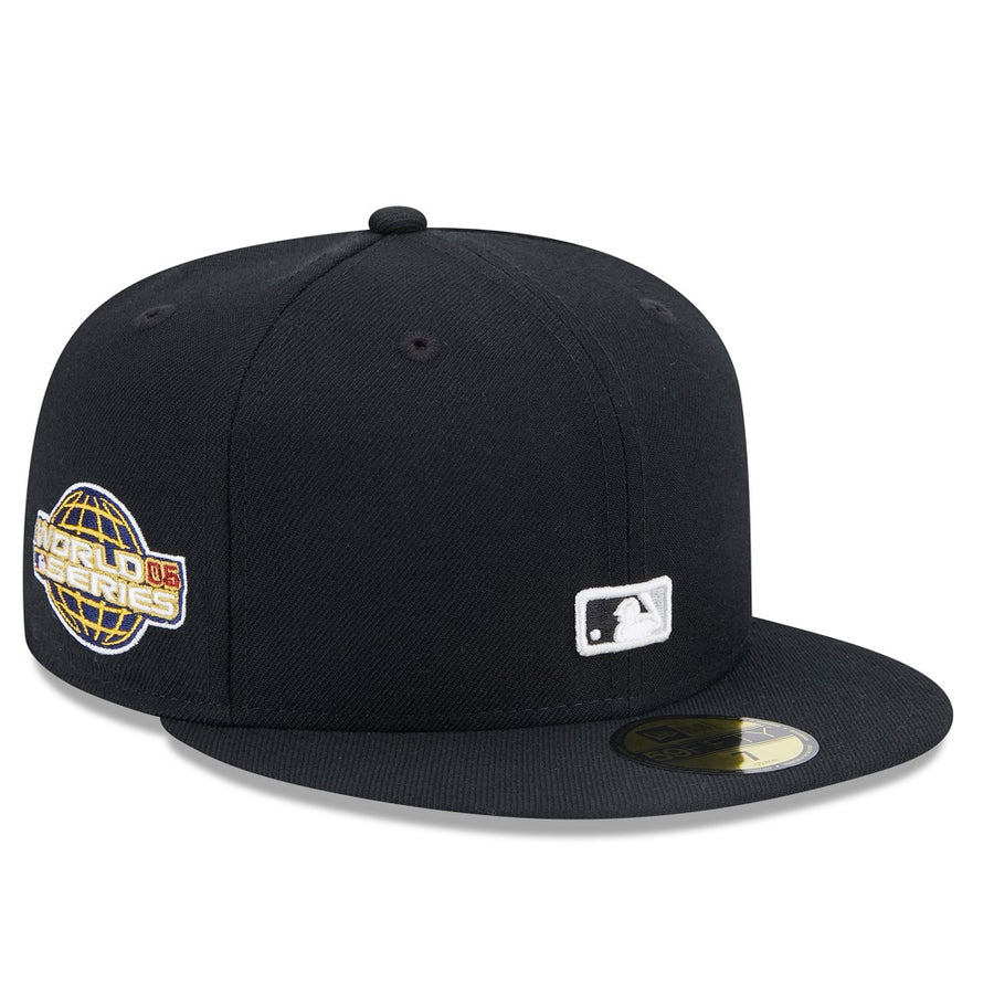 Chicago White Sox 59FIFTY MLB Reverse Logo Black Cap