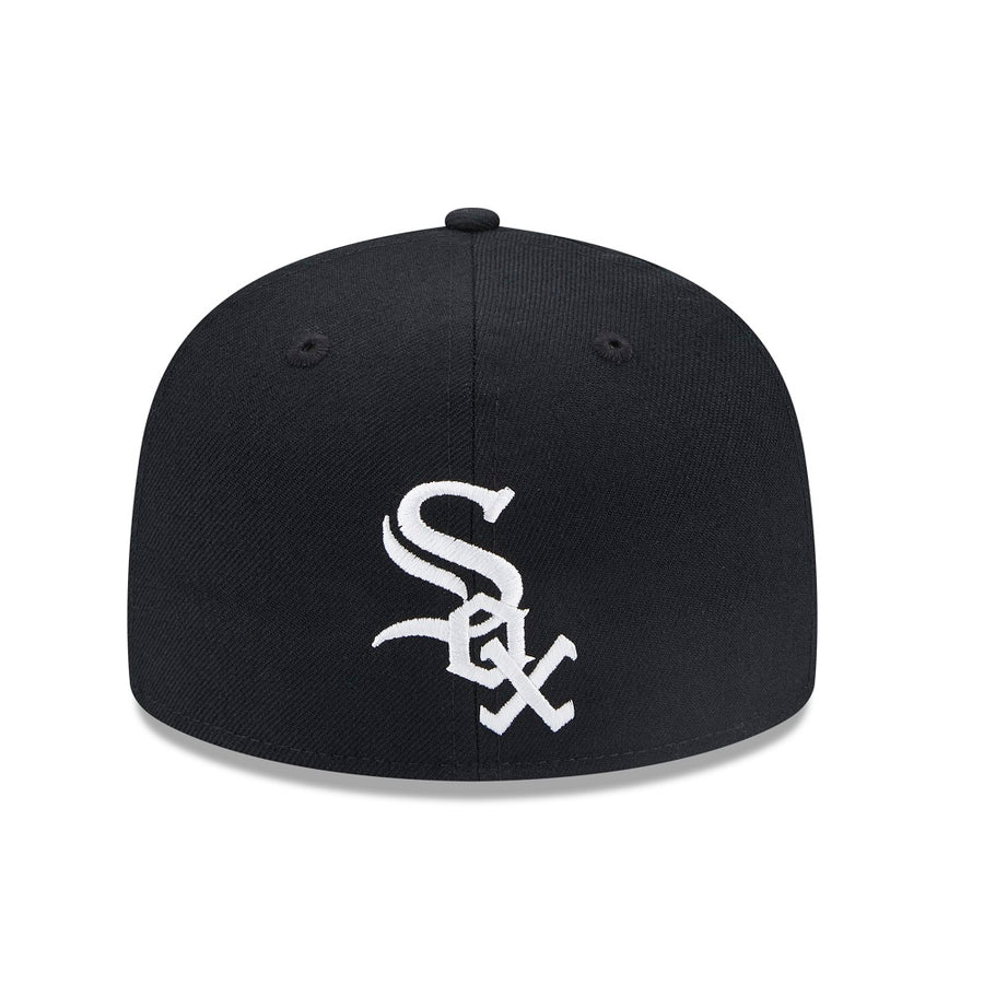 Chicago White Sox 59FIFTY MLB Reverse Logo Black Cap