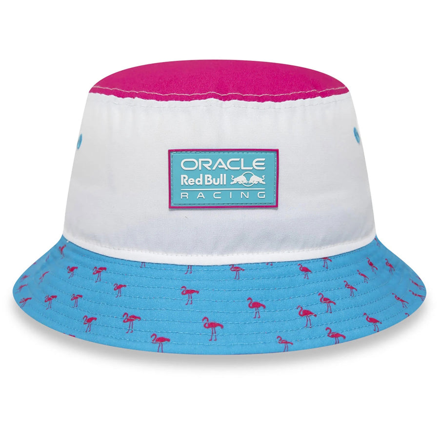 Red Bull Racing Miami Race White/Pink Bucket Hat