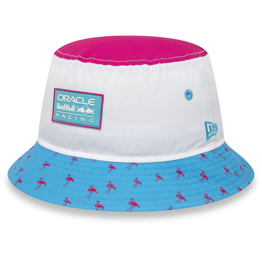 Red Bull Racing Miami Race White/Pink Bucket Hat