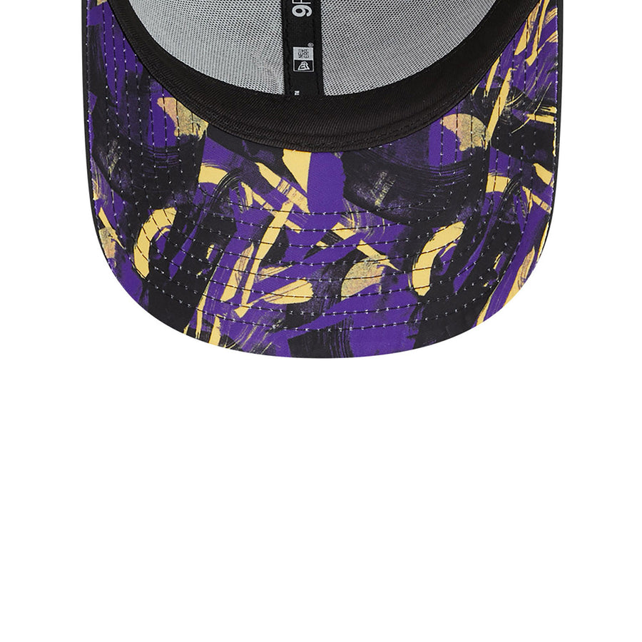 Los Angeles Lakers 9FORTY Game Play Black Cap