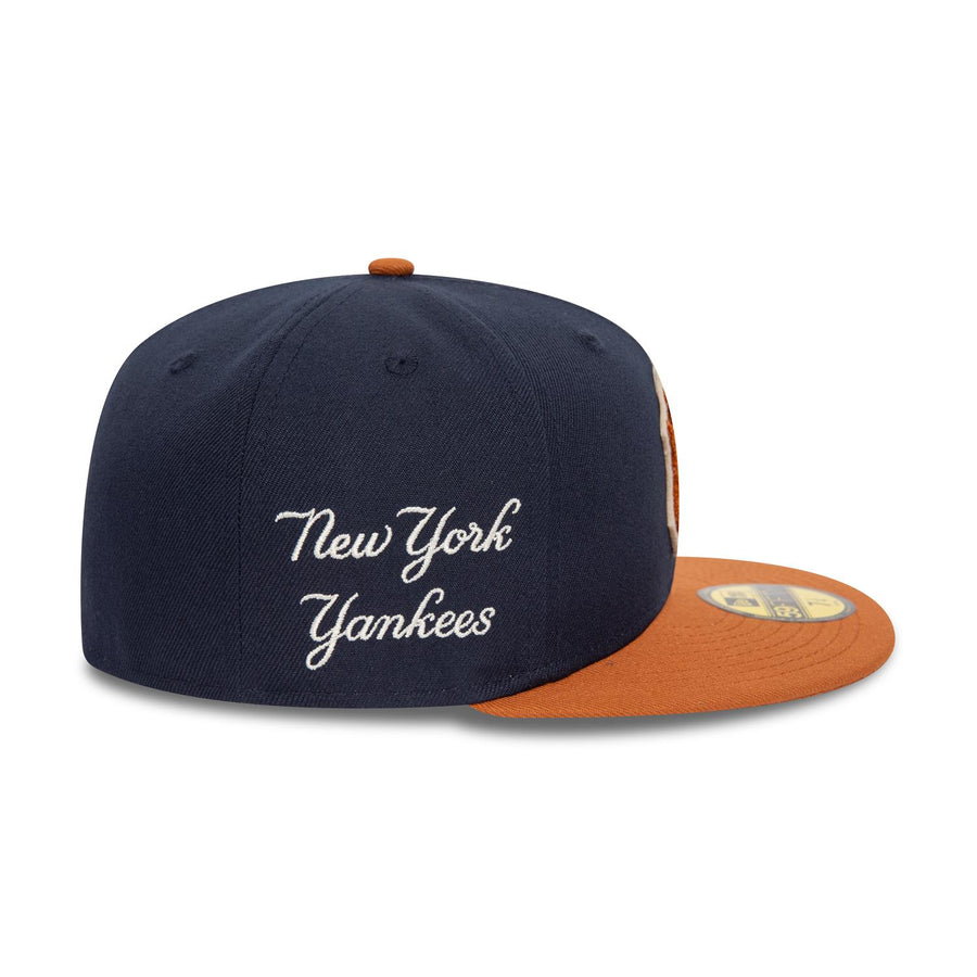 New York Yankees 59FIFTY Boucle Navy Cap