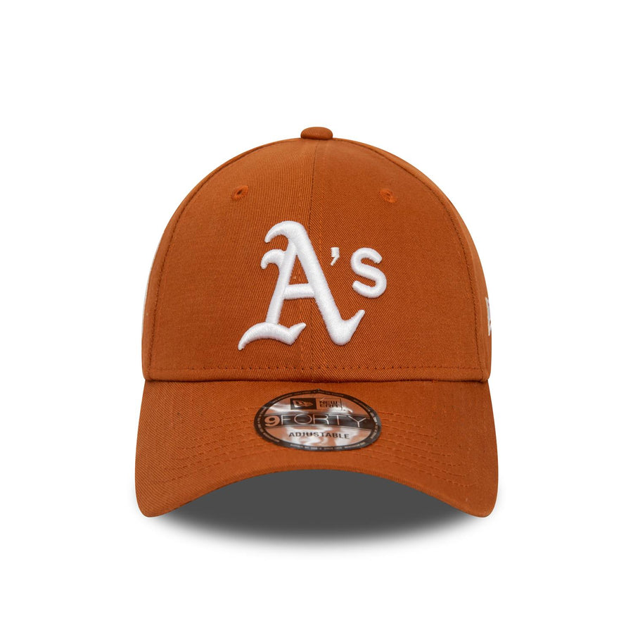 Oakland Athletics 9FORTY Side Patch Brown Cap