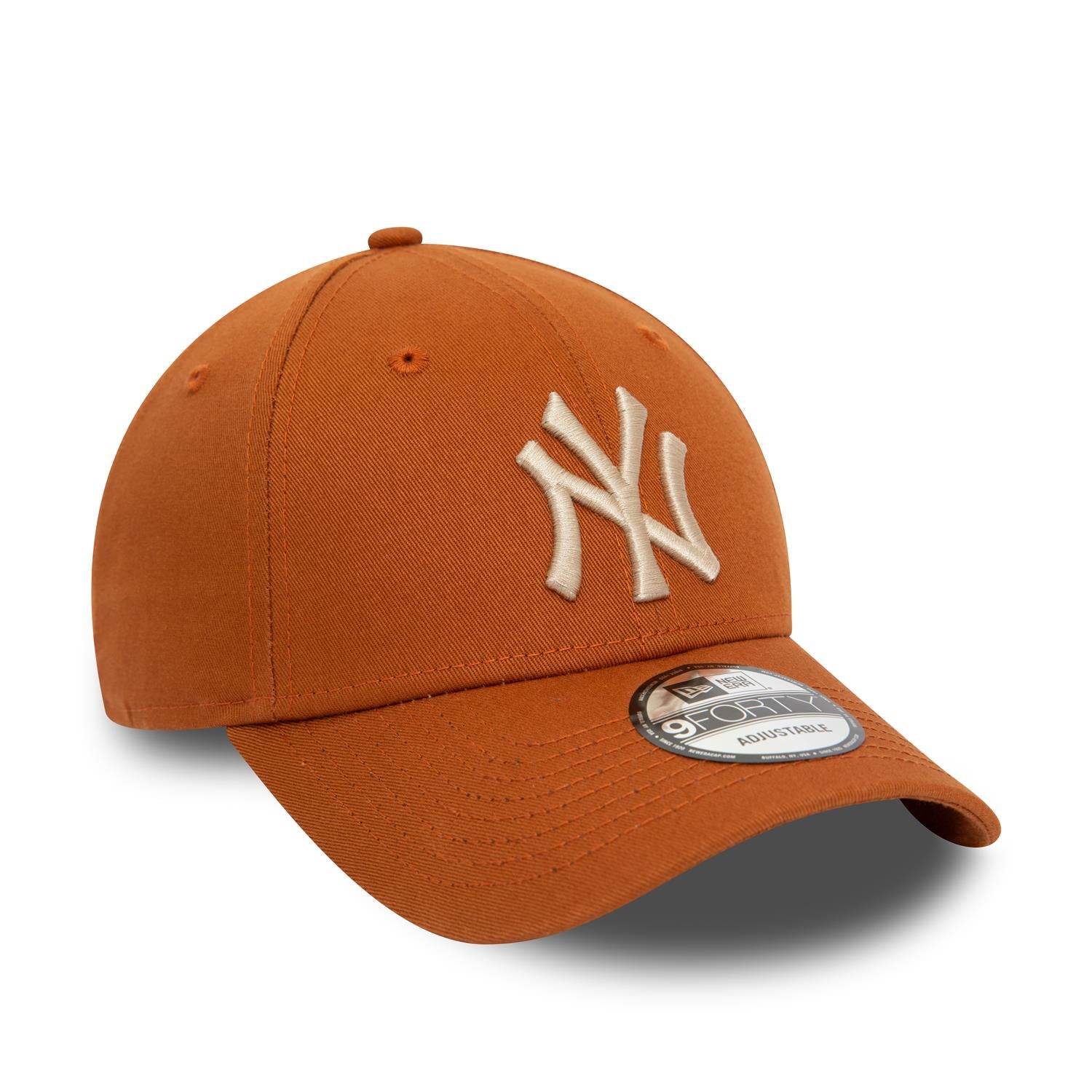 New York Yankees 9FORTY League Essential Brown/Stone Cap – NewEra