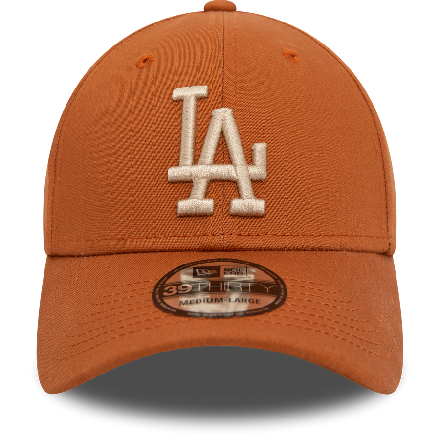 Los Angeles Dodgers 39THIRTY League Essential Brown Cap