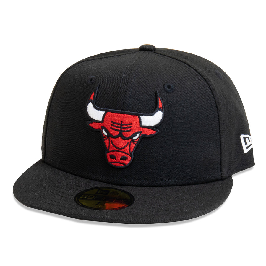 Chicago Bulls 59FIFTY NBA Essential Black Cap