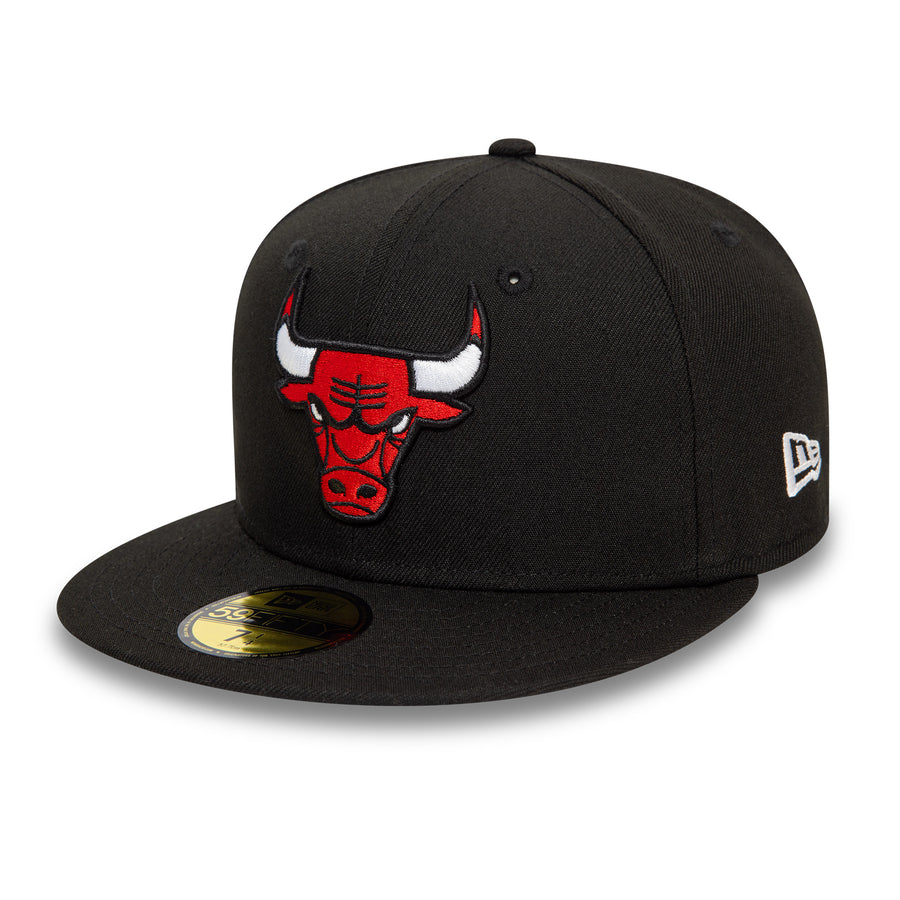 Chicago Bulls 59FIFTY NBA Essential Black Cap