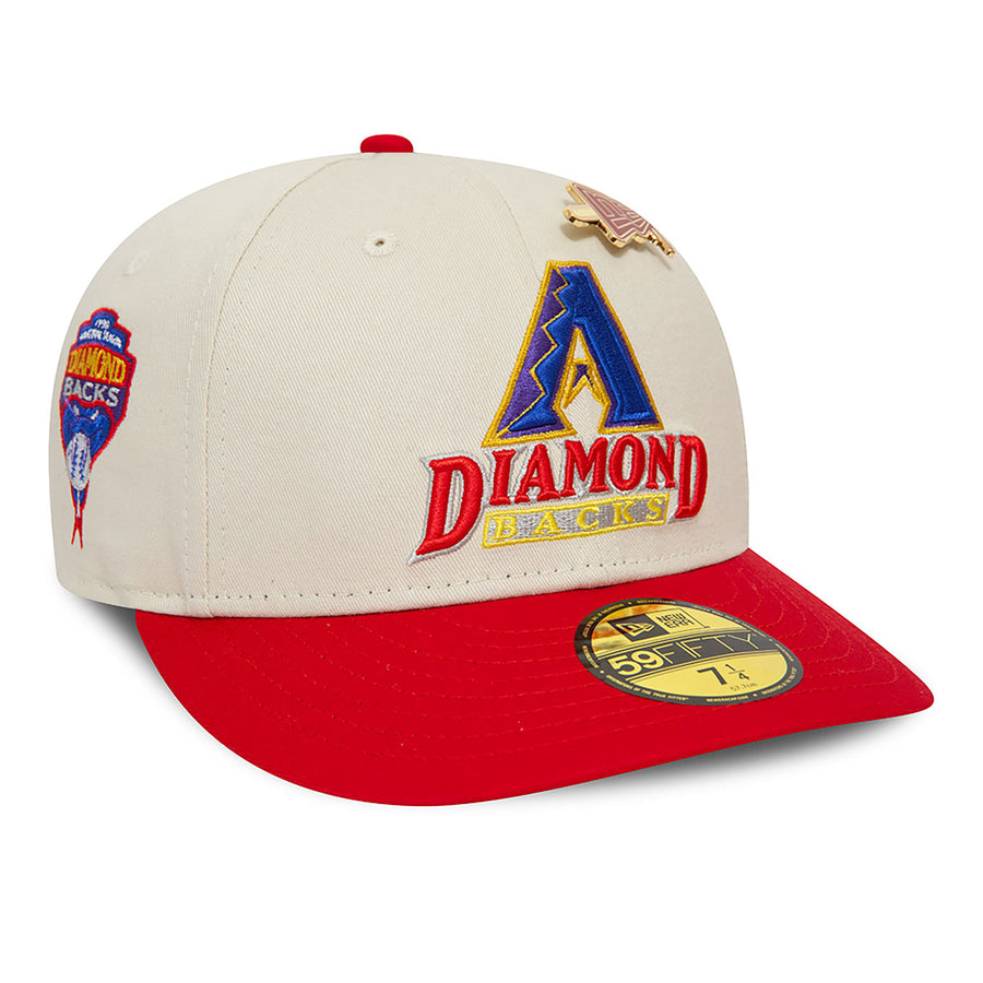 Arizona Diamondbacks 59FIFTY Low Profile MLB Pin Stone Cap