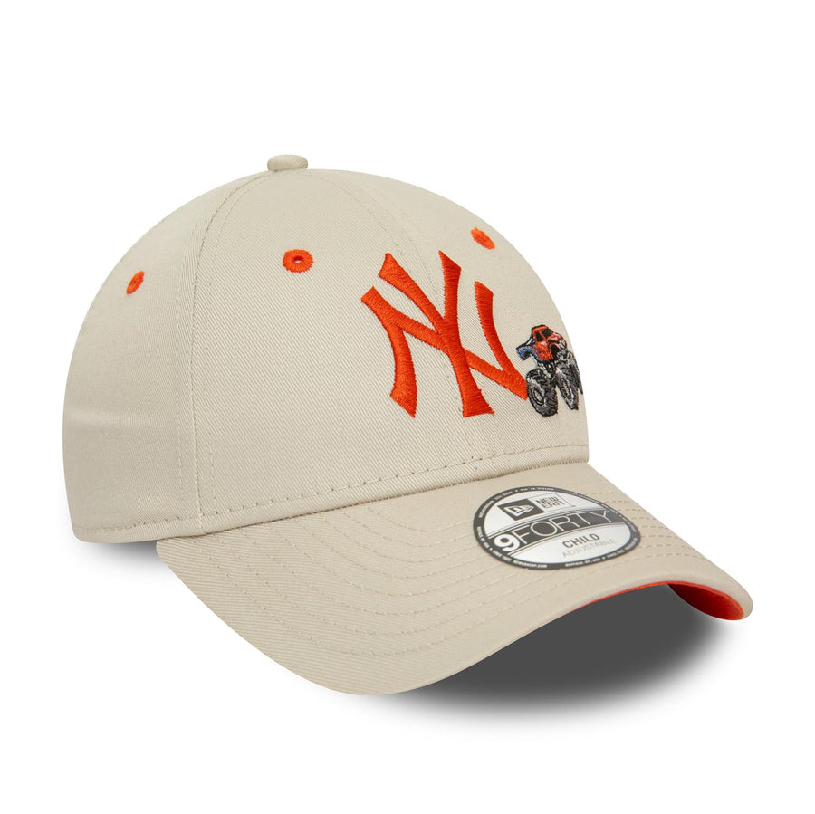 New York Yankees 9FORTY Kids Monster Truck Icon Stone Cap