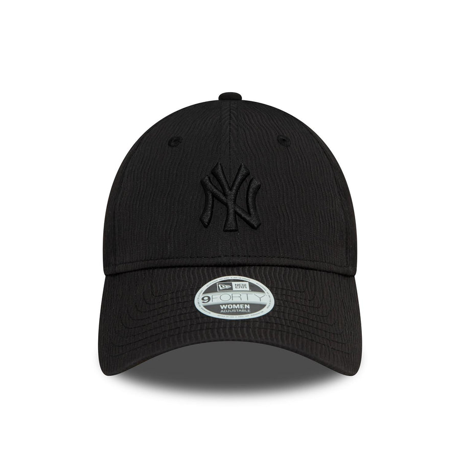 New York Yankees 9FORTY Womens Ruching Black Cap