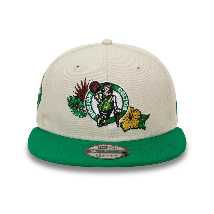 Boston Celtics 9FIFTY NBA Floral Stone Cap