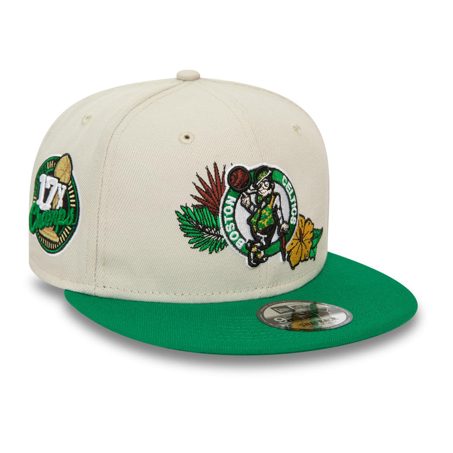 Boston Celtics 9FIFTY NBA Floral Stone Cap