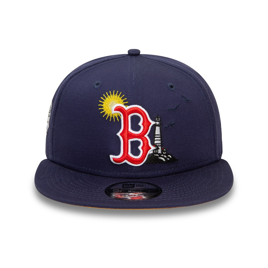 Boston Red Sox 9FIFTY MLB Summer Icon Navy Cap