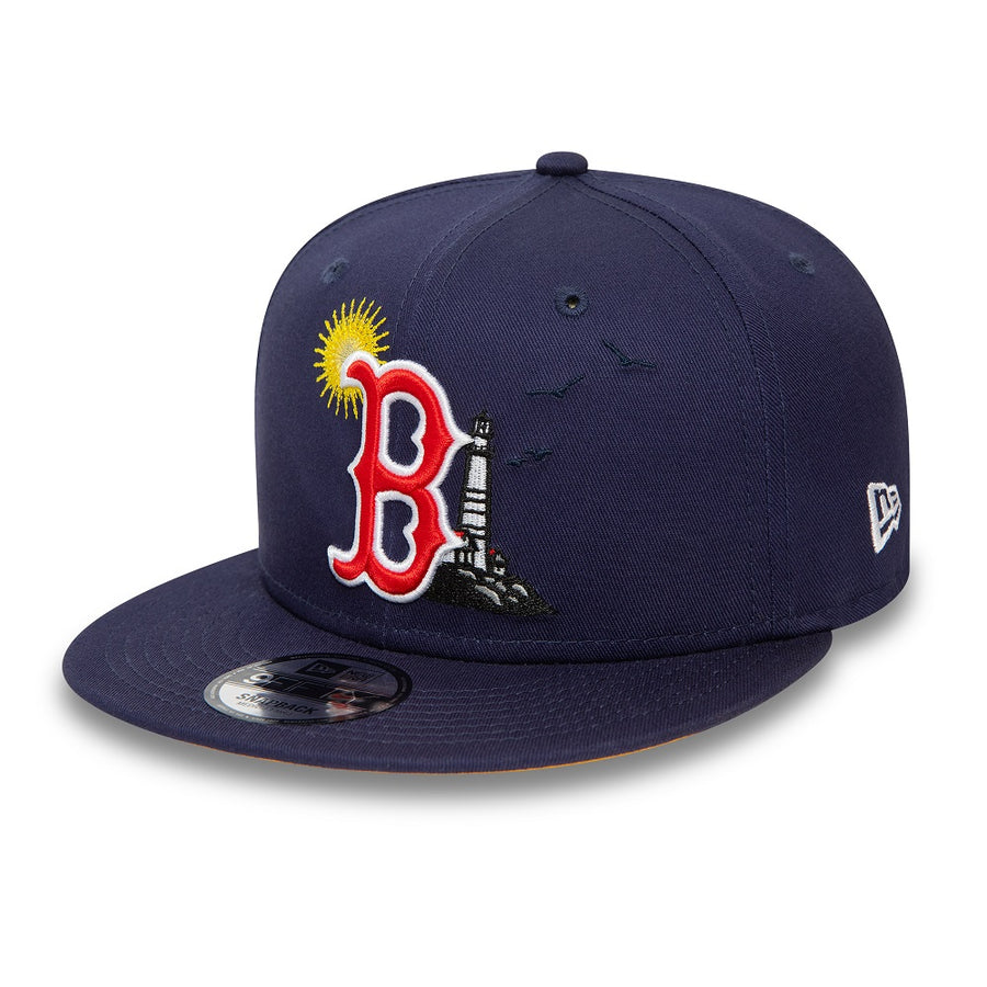 Boston Red Sox 9FIFTY MLB Summer Icon Navy Cap