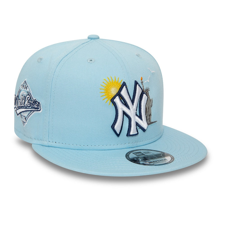 New York Yankees 9FIFTY MLB Summer Icon Pastel Blue Cap