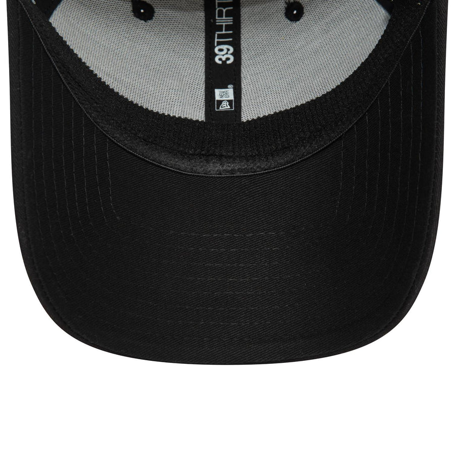 New York Yankees 39THIRTY Monochrome Black Cap