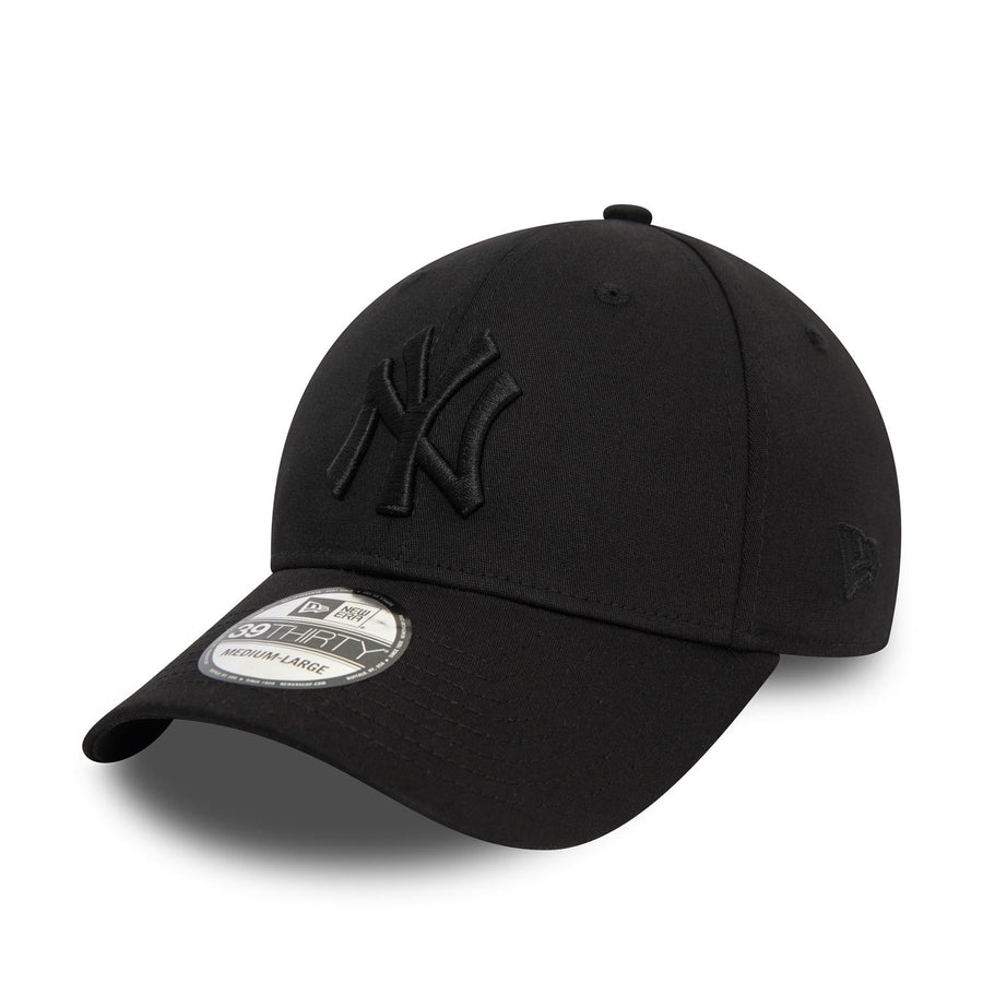 New York Yankees 39THIRTY Monochrome Black Cap