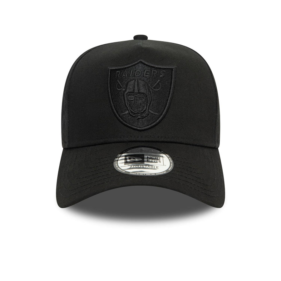 Las Vegas Raiders E-Frame Monochrome Black Cap