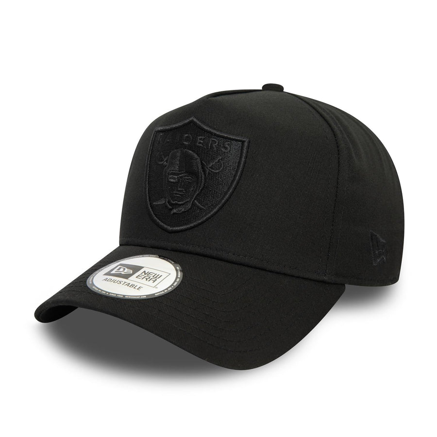 Las Vegas Raiders E-Frame Monochrome Black Cap