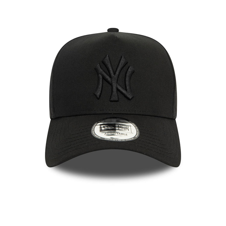 New York Yankees E-Frame Monochrome Black Cap