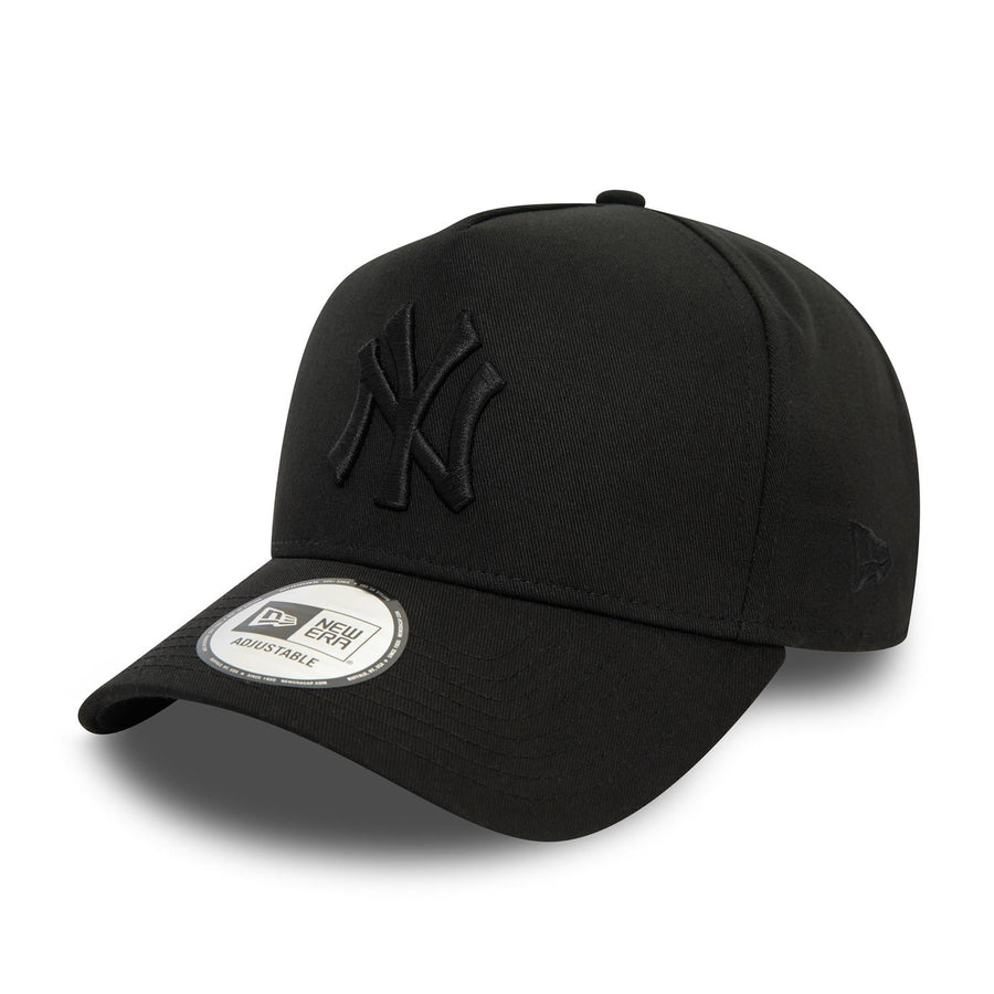 New York Yankees E-Frame Monochrome Black Cap