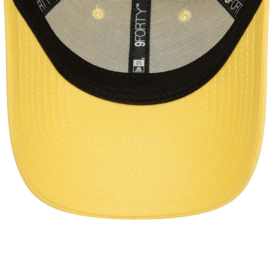 Los Angeles Dodgers 9FORTY Womens League Essential Pastel Yellow Cap