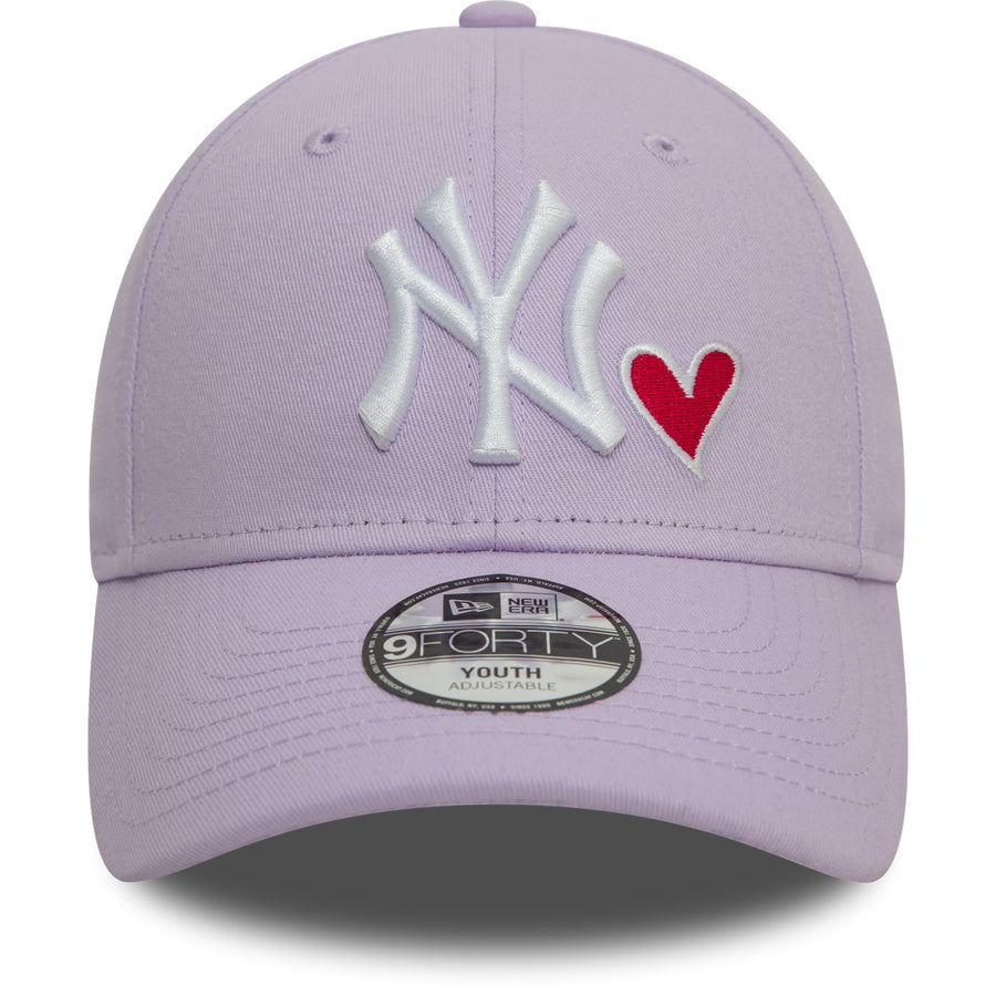 New York Yankees 9FORTY Kids Icon Purple Cap