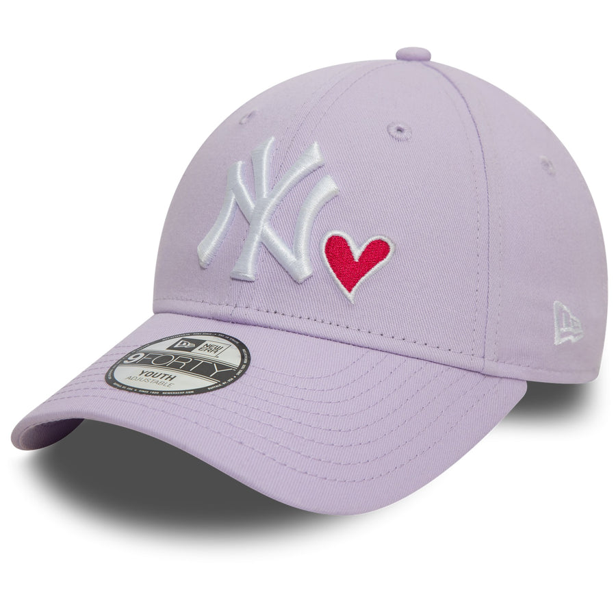 New York Yankees 9FORTY Kids Icon Purple Cap