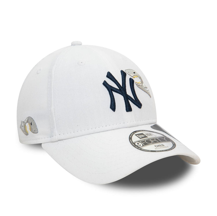 New York Yankees 9FORTY Kids Repreve Icon White Cap