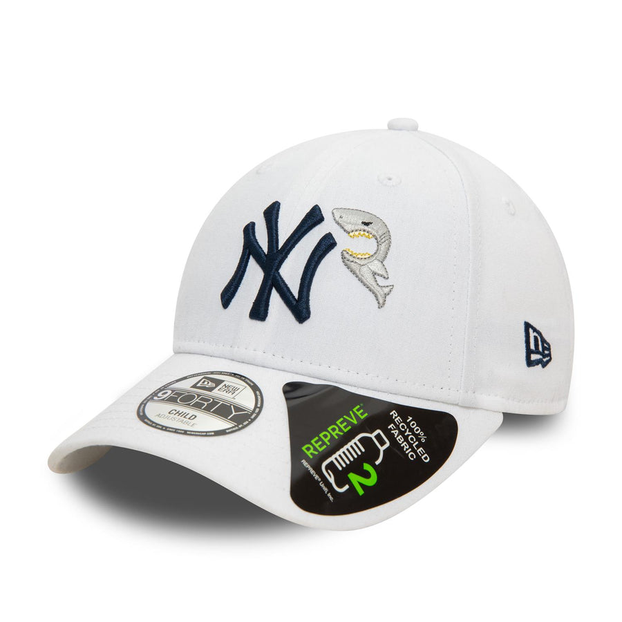 New York Yankees 9FORTY Kids Repreve Icon White Cap