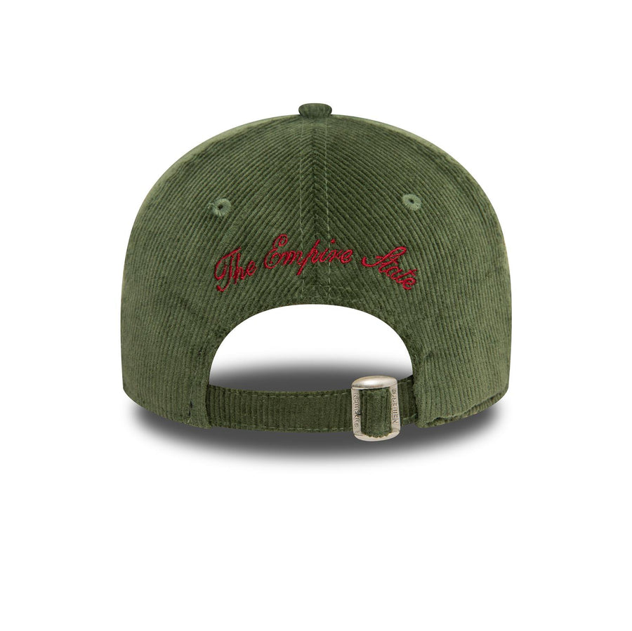 New Era 9TWENTY Cord Dark Green Cap